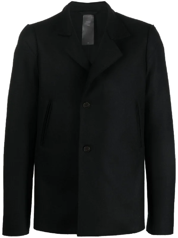 SAPIO double-breasted cotton-wool blazer Summer Women's Jacket