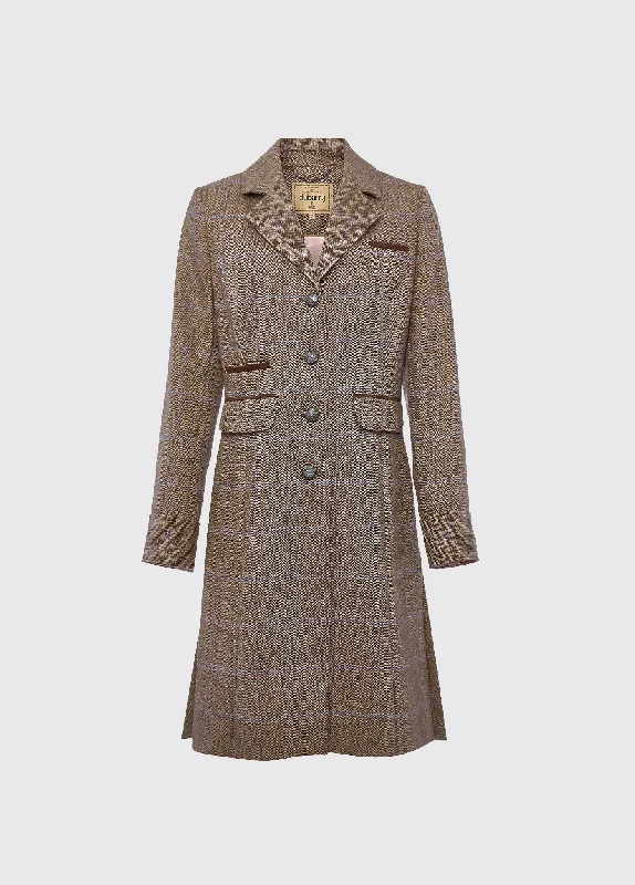 Blackthorn Tweed Jacket  - Woodrose Ribbed Jacket Pleated Jacket Ruffled Jacket