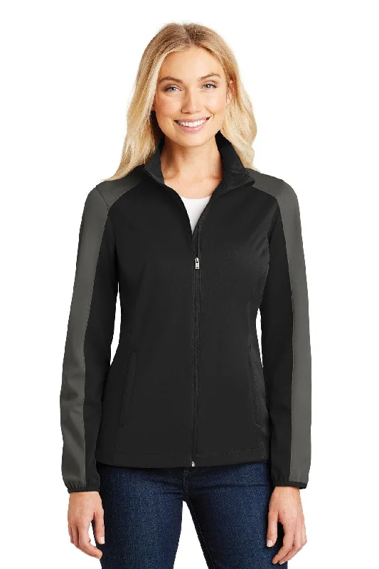 Port Authority Ladies Active Colorblock Soft Shell Jacket. L718 Elasticated Jacket Padded Jacket Insulated Jacket Port Authority Ladies Active Colorblock Soft Shell Jacket. L718 Elasticated Jacket Padded Jacket Insulated Jacket