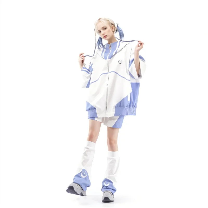 Frutiger Aero Aesthetic Sporty Jacket and Casual Pants Set Faux Fur Fabric Real Fur Fabric Shearling Fabric Frutiger Aero Aesthetic Sporty Jacket and Casual Pants Set Faux Fur Fabric Real Fur Fabric Shearling Fabric