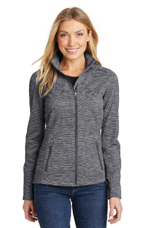 Port Authority Ladies Digi Stripe Fleece Jacket. L231 Lace Jacket Ribbed Jacket Sequined Jacket Port Authority Ladies Digi Stripe Fleece Jacket. L231 Lace Jacket Ribbed Jacket Sequined Jacket