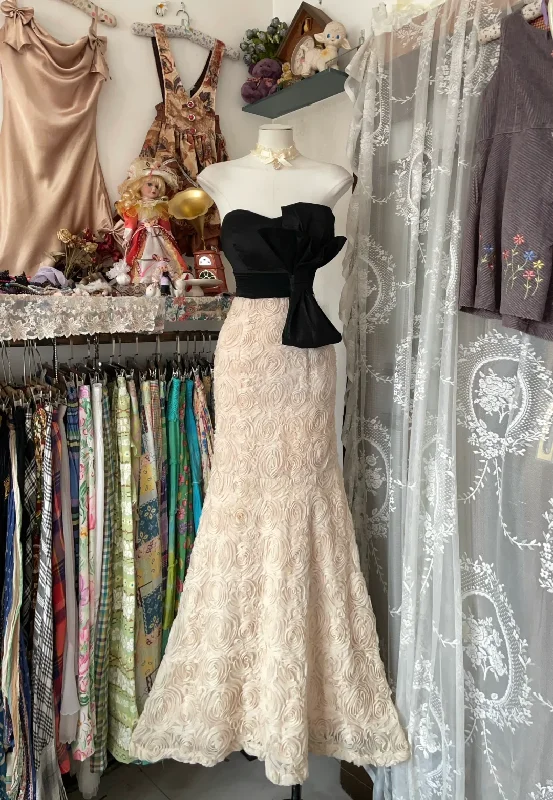 Retro Sweetheart Neck Rise Mermaid Vintage Evening Dress Long Party Dress, DP4585 Tunics Stylish modern Retro Sweetheart Neck Rise Mermaid Vintage Evening Dress Long Party Dress, DP4585 Tunics Stylish modern