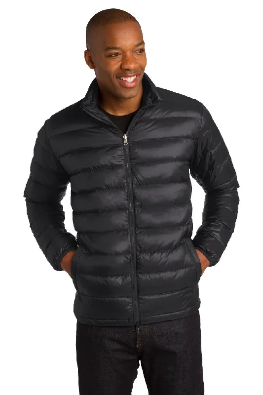 Port Authority Down Jacket. J323 Denim Jacket Leather Jacket Suede Jacket
