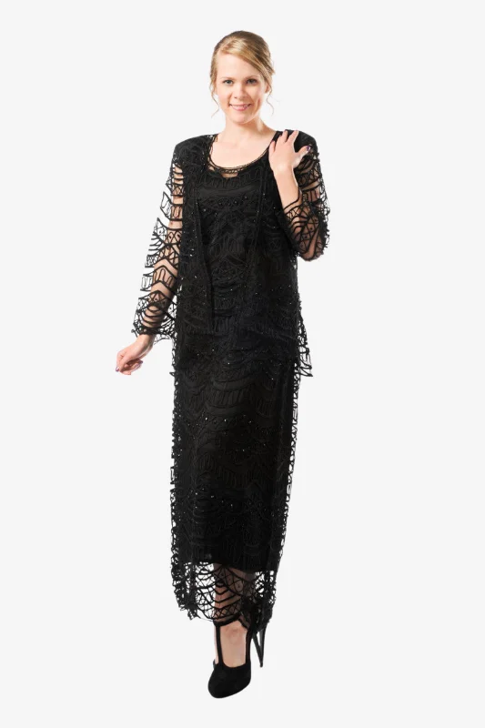 Soulmates C1061 Beaded Jacket Top and Skirt Set Knit Fabric Woven Fabric Fleece Fabric Soulmates C1061 Beaded Jacket Top and Skirt Set Knit Fabric Woven Fabric Fleece Fabric