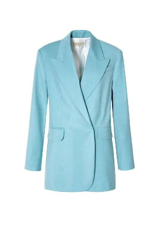 BLAIR OVERSIZED HOW BLUE AM I BLAZER Women's High-End Blazer