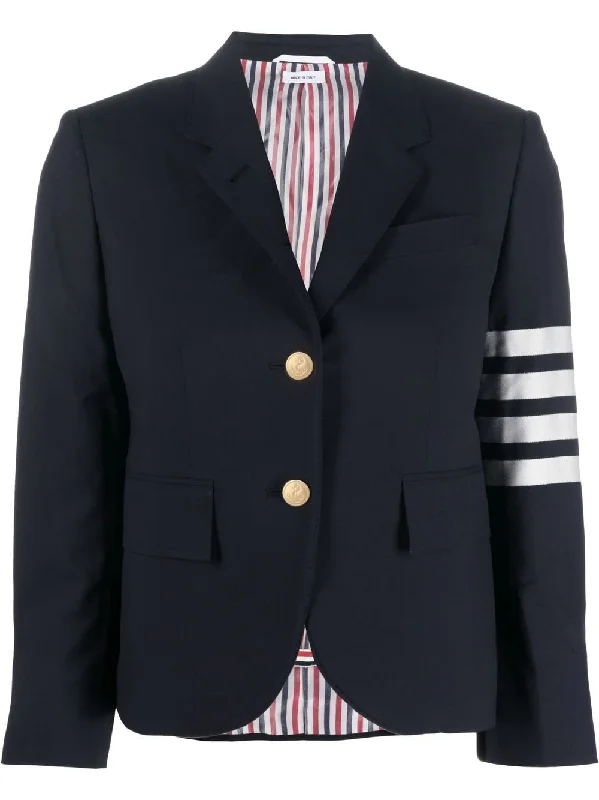 4-Bar single-breasted blazer Women's Patchwork Suit