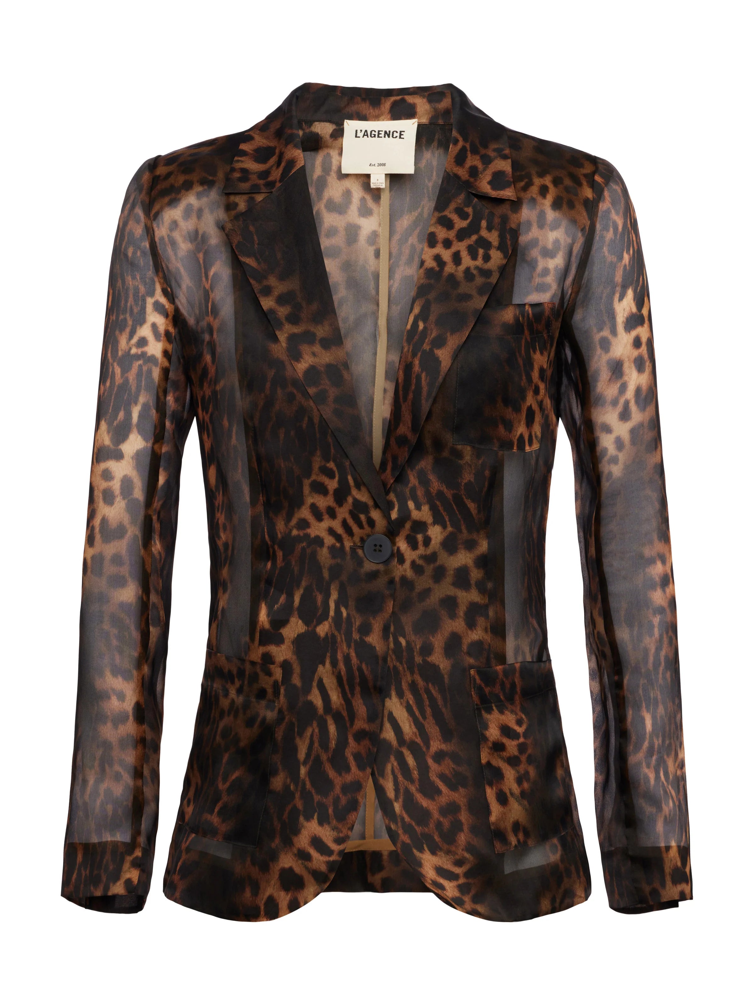 Brown Multi Oil Leopard