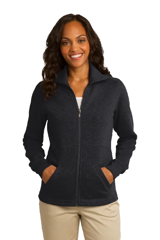 Port Authority Ladies Slub Fleece Full-Zip Jacket. L293 Bomber Jacket Anorak Windbreaker Port Authority Ladies Slub Fleece Full-Zip Jacket. L293 Bomber Jacket Anorak Windbreaker