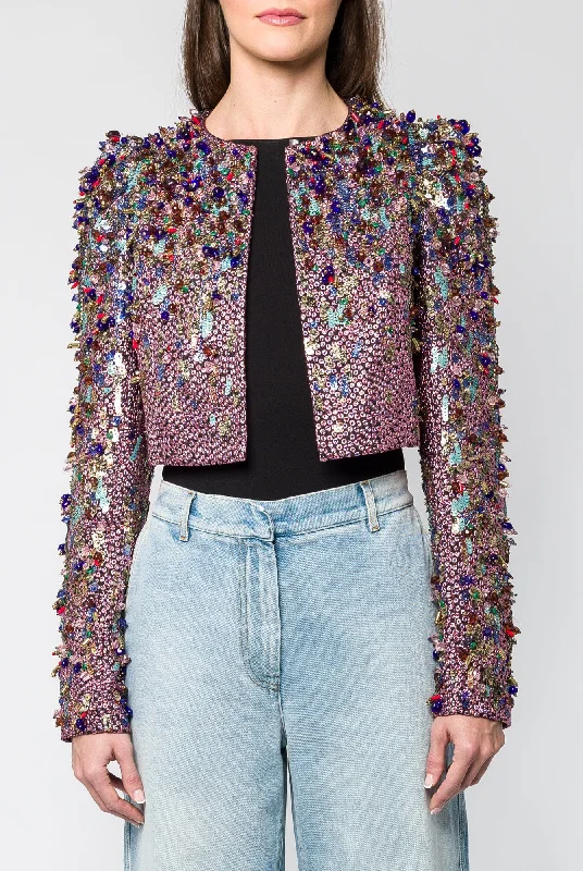 Dries Van Noten Bea Embroidered Jacket Notch Collar Jacket Peter Pan Collar Jacket Cowl Neck Jacket Dries Van Noten Bea Embroidered Jacket Notch Collar Jacket Peter Pan Collar Jacket Cowl Neck Jacket
