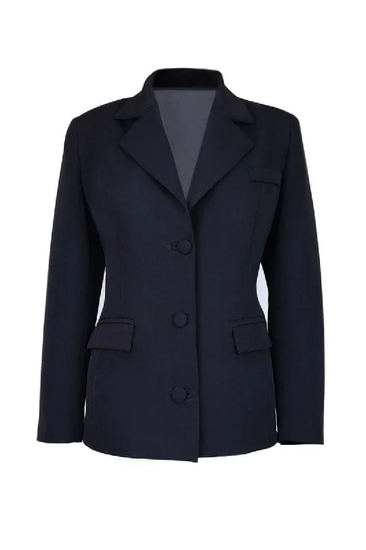 CRYSTAL-EMBELLISHED OPEN BACK BLAZER Women's Unique Blazer