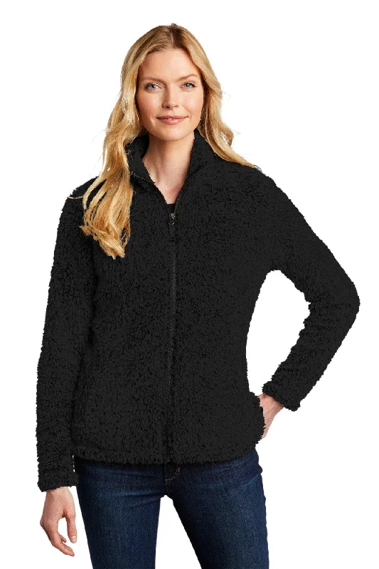 Port Authority  Ladies Cozy Fleece Jacket. L131 Cardigan Sweater Pullover