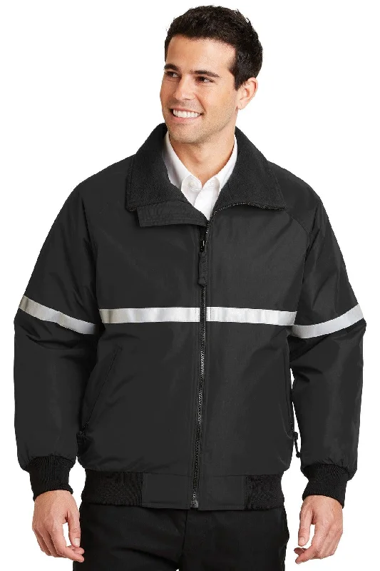 Port Authority Challenger Jacket with Reflective Taping. J754R Tiered Jacket Buttoned Jacket Zippered Jacket Port Authority Challenger Jacket with Reflective Taping. J754R Tiered Jacket Buttoned Jacket Zippered Jacket