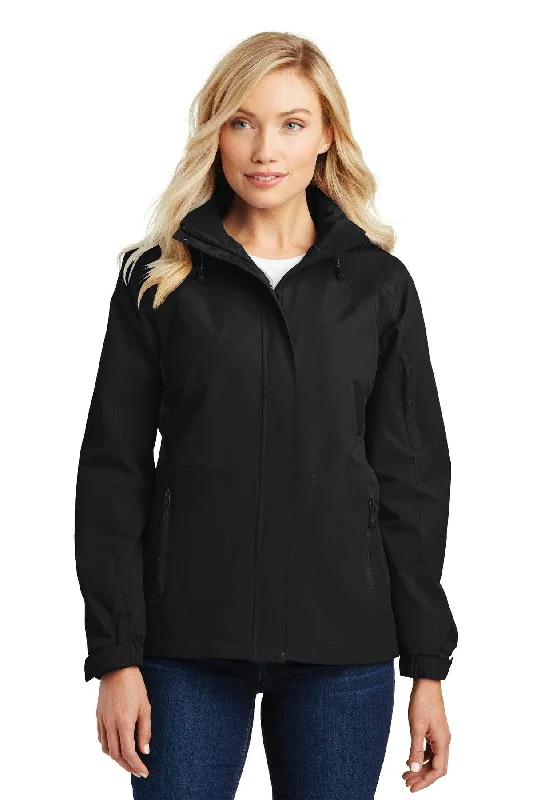 Port Authority Ladies All-Season II Jacket. L304 Hooded Jacket Caped Jacket Shawl Collar Jacket Port Authority Ladies All-Season II Jacket. L304 Hooded Jacket Caped Jacket Shawl Collar Jacket