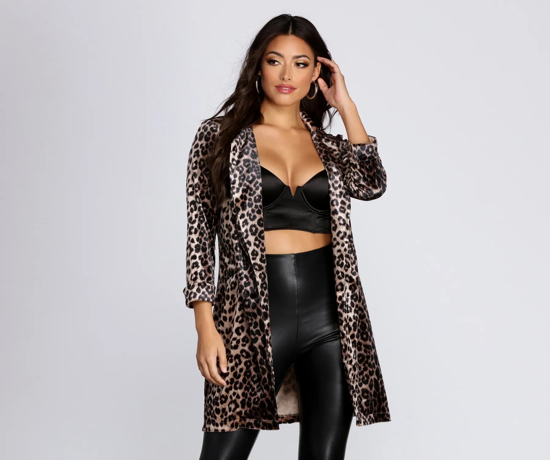 Sassy Sophiscation Velvet Blazer Women's Casual Suit