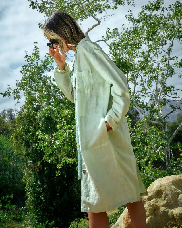 Balmy Oversized Blazer - Light Green Fashion Women's Blazer