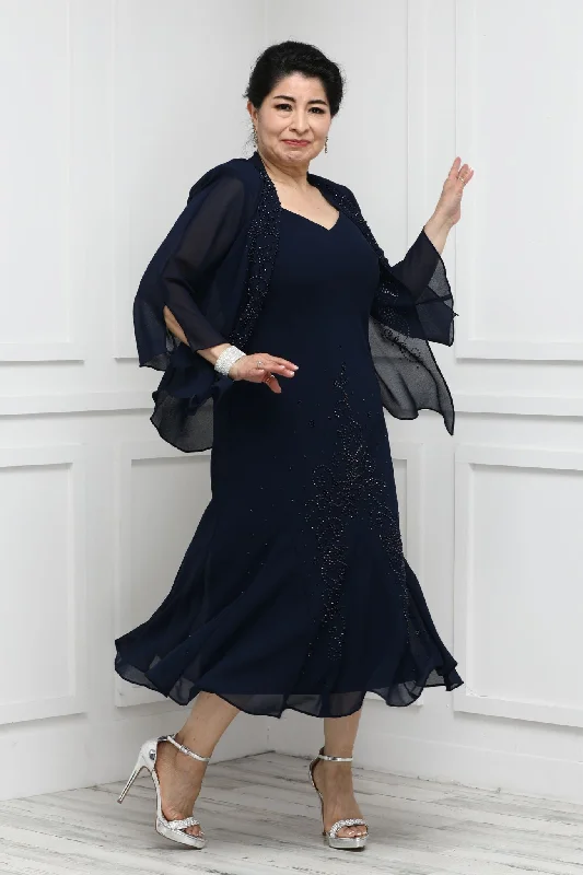 Petite Women's Beaded Chiffon Jacket Dress - Mother of The Bride Dress Rayon Jacket Velvet Jacket Corduroy Jacket Petite Women's Beaded Chiffon Jacket Dress - Mother of The Bride Dress Rayon Jacket Velvet Jacket Corduroy Jacket