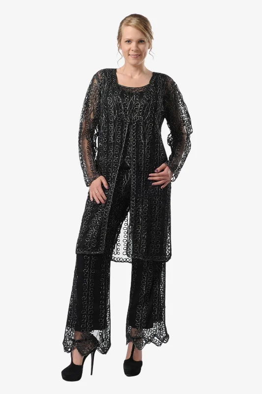Soulmates C1064 Lace Mina Jacket Top and Pants Set Faux Fur Fabric Real Fur Fabric Shearling Fabric Soulmates C1064 Lace Mina Jacket Top and Pants Set Faux Fur Fabric Real Fur Fabric Shearling Fabric