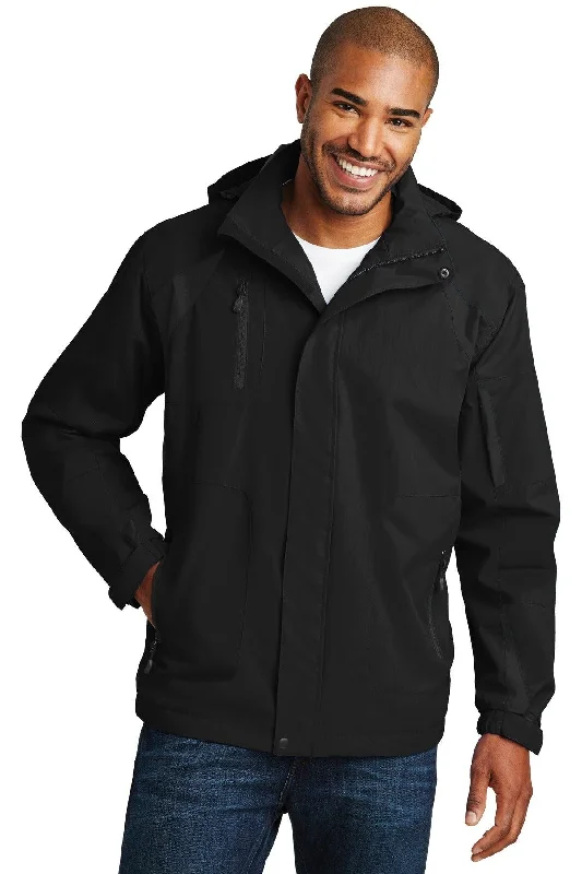 Port Authority All-Season II Jacket. J304 A-Line Jacket Boat Neck Shawl Collar