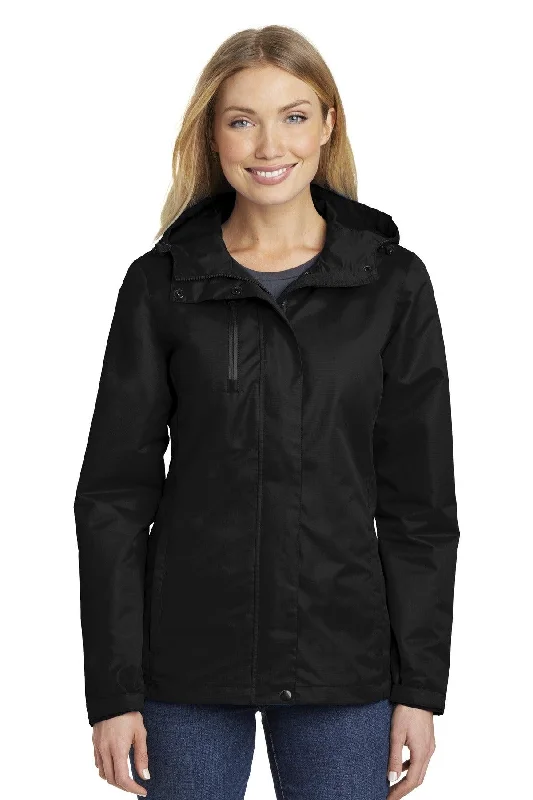 Port Authority Ladies All-Conditions Jacket. L331 Notch Collar Jacket Peter Pan Collar Jacket Cowl Neck Jacket Port Authority Ladies All-Conditions Jacket. L331 Notch Collar Jacket Peter Pan Collar Jacket Cowl Neck Jacket