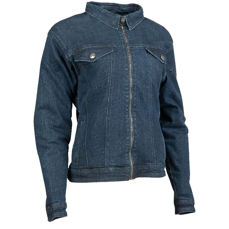 Heart & Soul™ Denim Jacket Zippered Jacket Buttoned Jacket Snapped Jacket