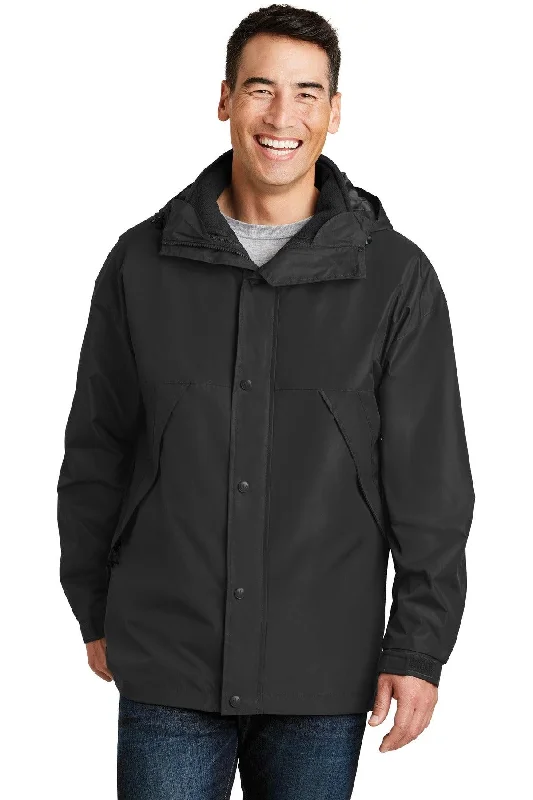 Port Authority 3-in-1 Jacket. J777 Wool Fabric Cashmere Fabric Tweed Fabric