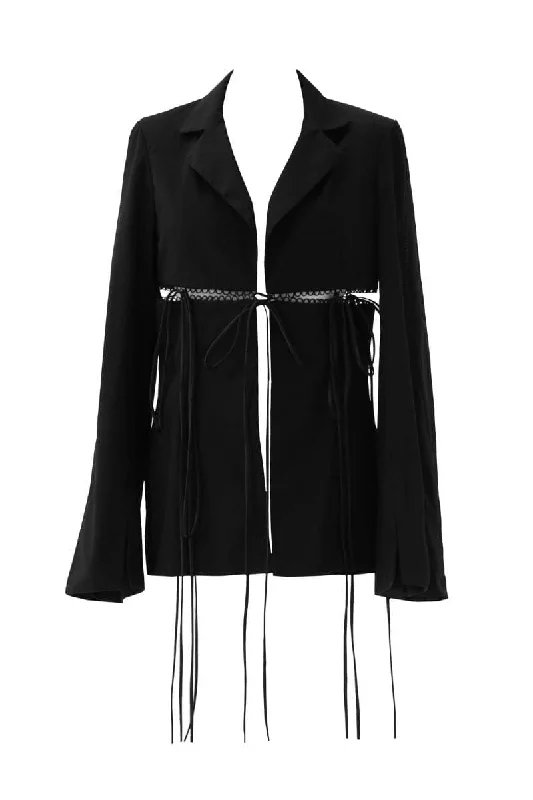 HEART CUT-OUT BLAZER Women's Handmade Blazer