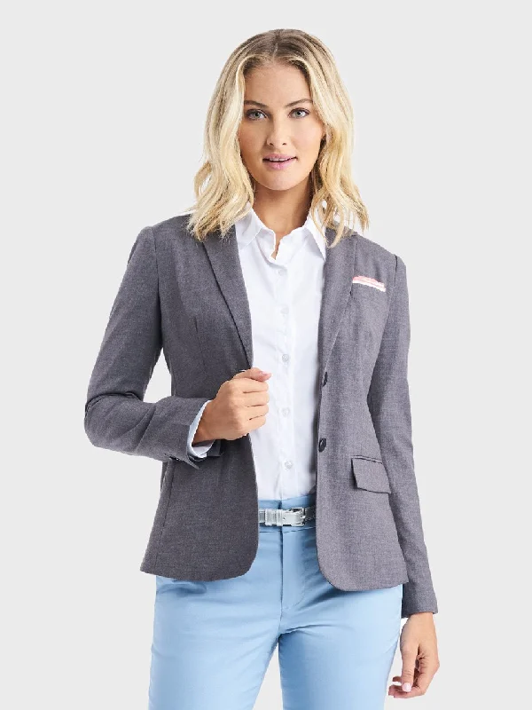 Ladies' Metro II Blazer - Empire Grey Women's Wedding Blazer