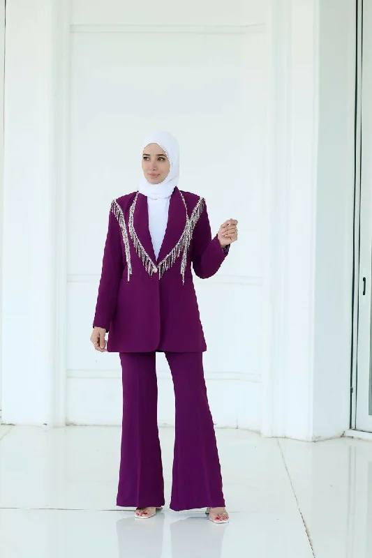 Bella Shop Women's Turkish Blazer set Women's Travel Jacket