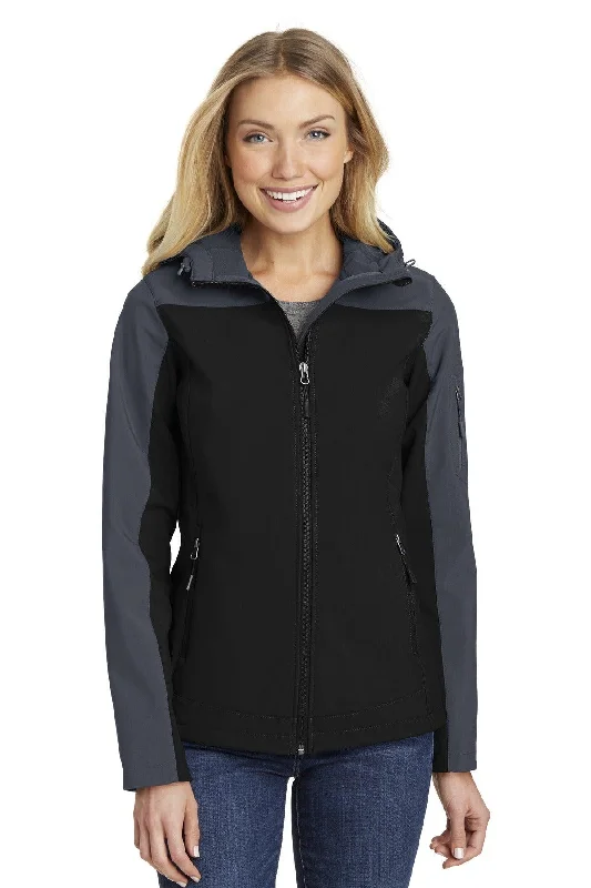 Port Authority Ladies Hooded Core Soft Shell Jacket. L335 Mesh Jacket Canvas Jacket Denim Jacket Port Authority Ladies Hooded Core Soft Shell Jacket. L335 Mesh Jacket Canvas Jacket Denim Jacket