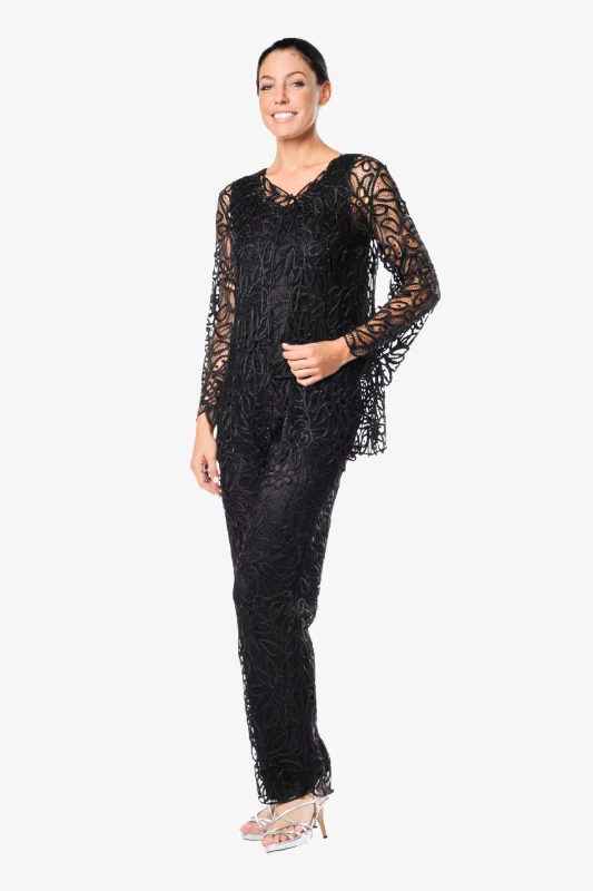 Soulmates C809583 Silk Lace Jacket Top and Pants Set Appliqued Jacket Beaded Jacket Sequined Jacket Soulmates C809583 Silk Lace Jacket Top and Pants Set Appliqued Jacket Beaded Jacket Sequined Jacket