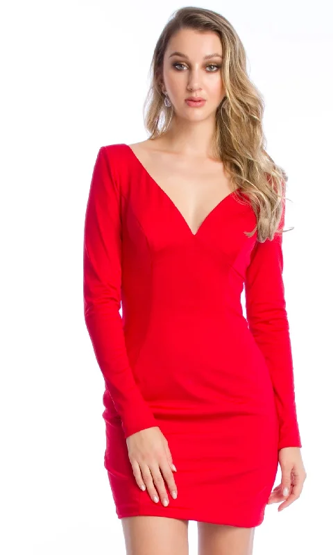 Ava Presley Short Party Dress 25940 High-Low Hemline Casual