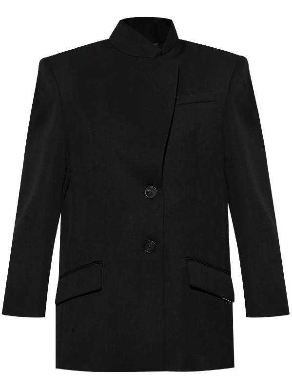 wool gabardine blazer Women's Designer Suit