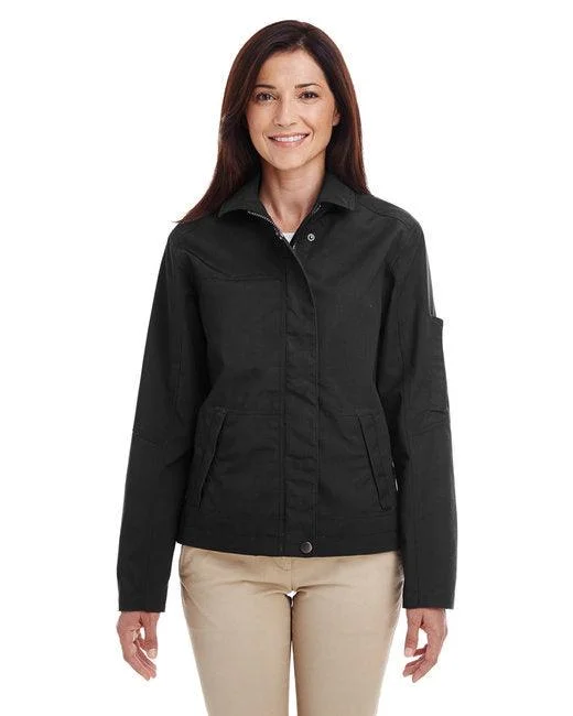 Harriton Ladies' Auxiliary Canvas Work Jacket M705W Wool Fabric Cashmere Fabric Tweed Fabric Harriton Ladies' Auxiliary Canvas Work Jacket M705W Wool Fabric Cashmere Fabric Tweed Fabric