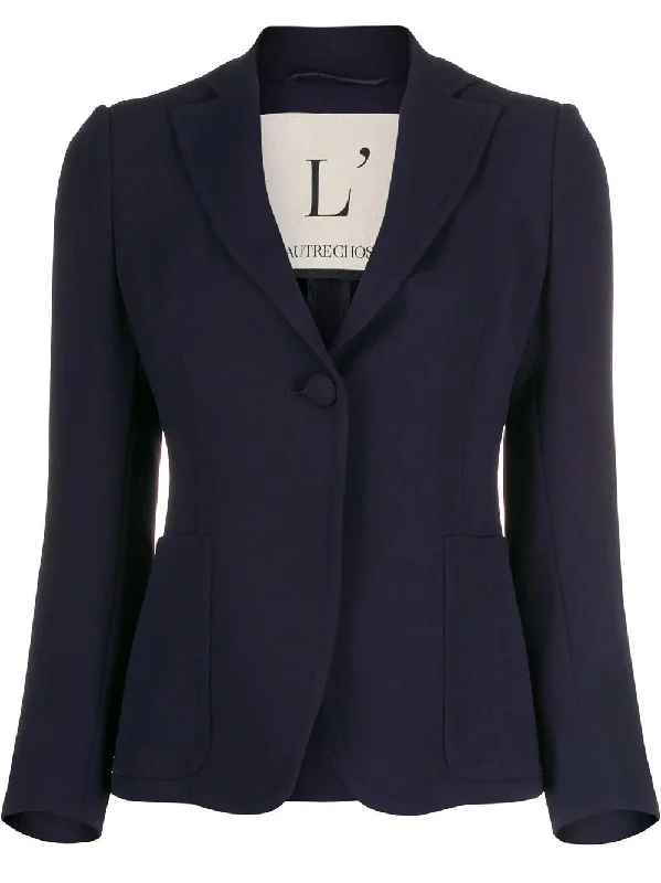 L'AUTRE CHOSE slim fit blazer Women's Denim Suit