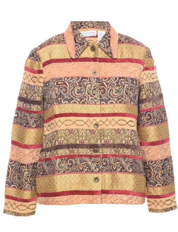 Alfred Dunner Tapestry Jacket - M