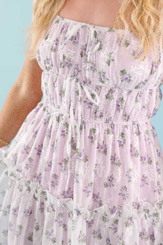 Tea Party In The Garden Midi Dress