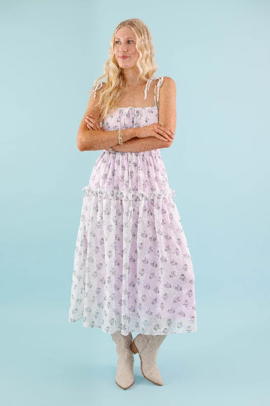 Tea Party In The Garden Midi Dress