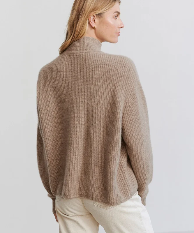 Cashmere Half Zip