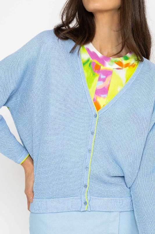 Cratt Cardigan in Blue