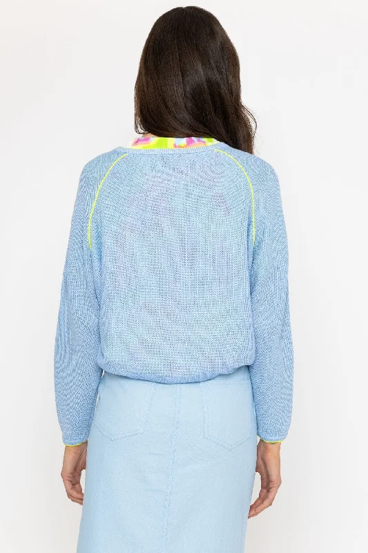 Cratt Cardigan in Blue