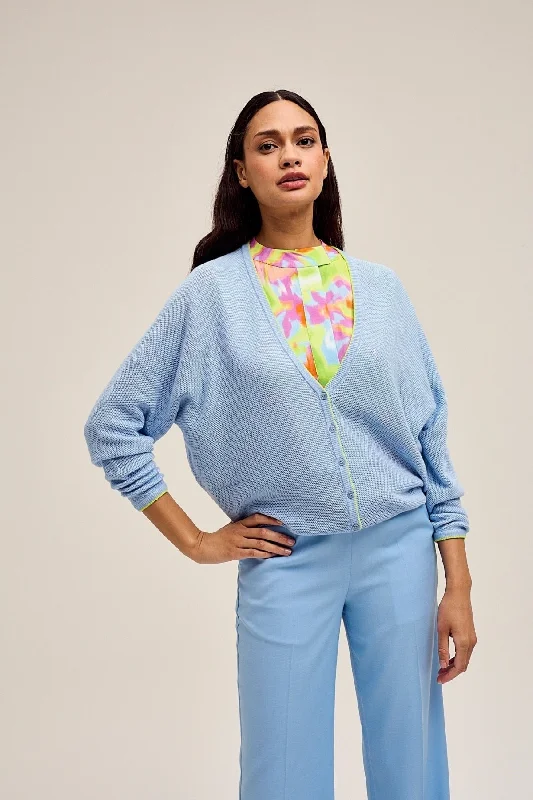 Cratt Cardigan in Blue