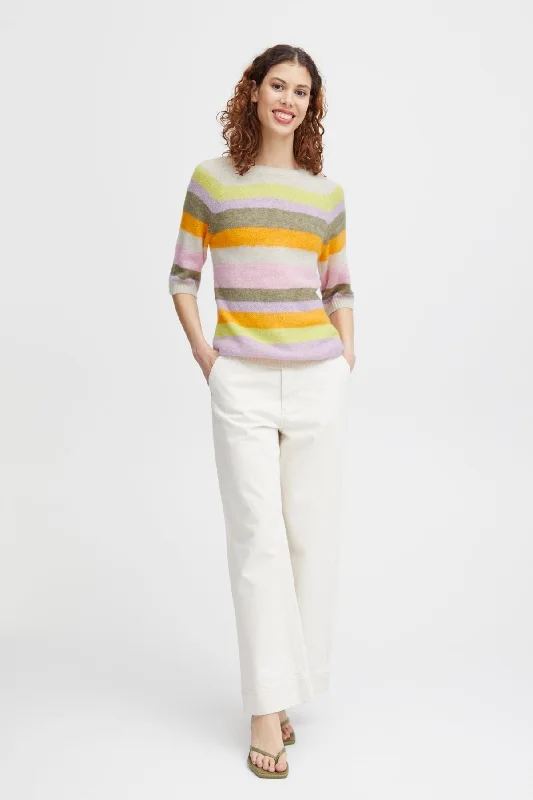 Pastel Striped Jumper