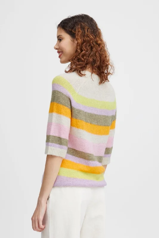 Pastel Striped Jumper