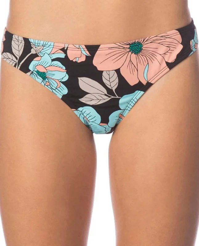 Cinched Hipster Bikini Bottom In Bik 40 Flower Week