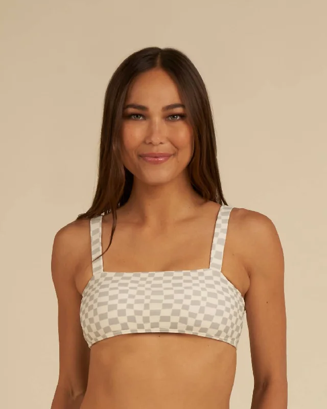 Lany Bikini Top In Seafoam Check