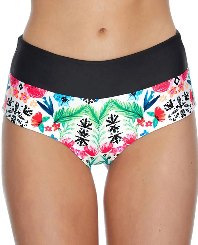 Women's Sweetie High Waisted Bikini Bottom In Reflection