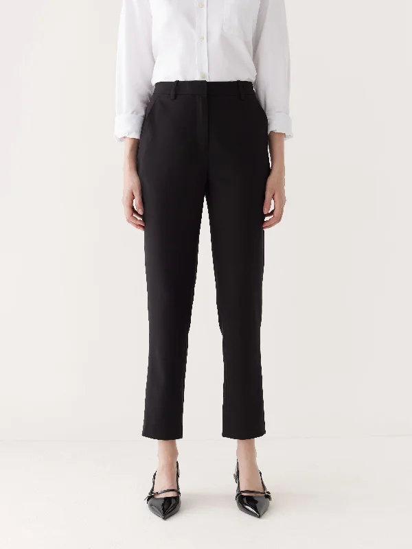 The Eleanor Slim Pant in Black