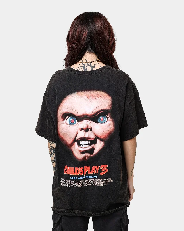 American Thrift X Child's Play 3 Child's Play 3 Vintage T-Shirt Black Wash