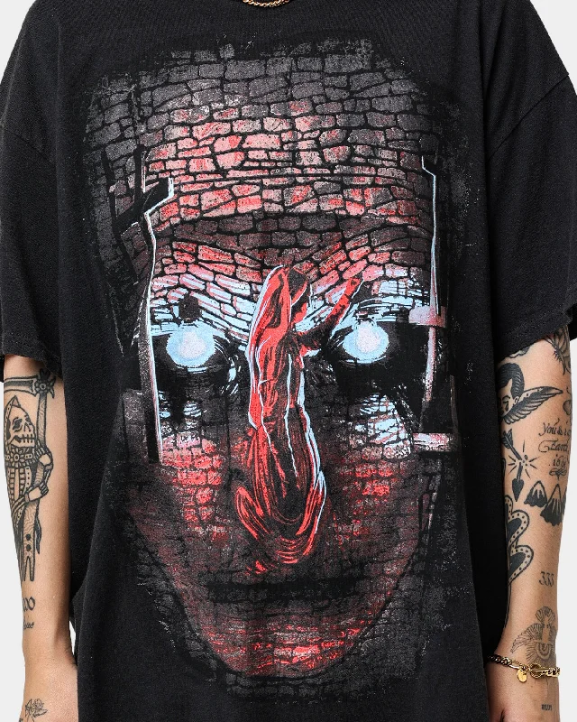 American Thrift X The Nun The Nun Face Vintage T-Shirt Black Wash