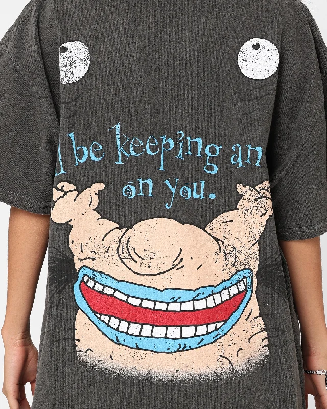 American Thrift X Aaahh!!! Real Monsters Krum Heavyweight Vintage T-Shirt Black Wash